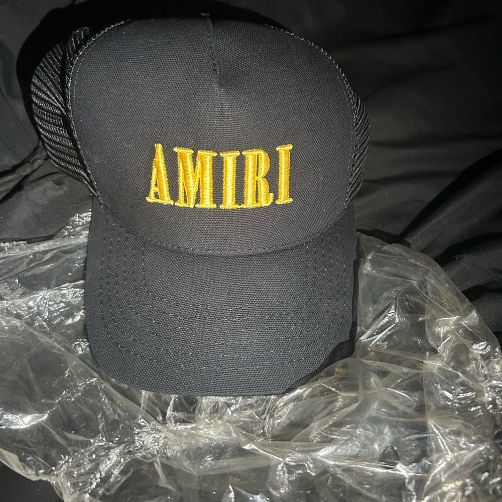 Amiri Core Logo Trucker Hat